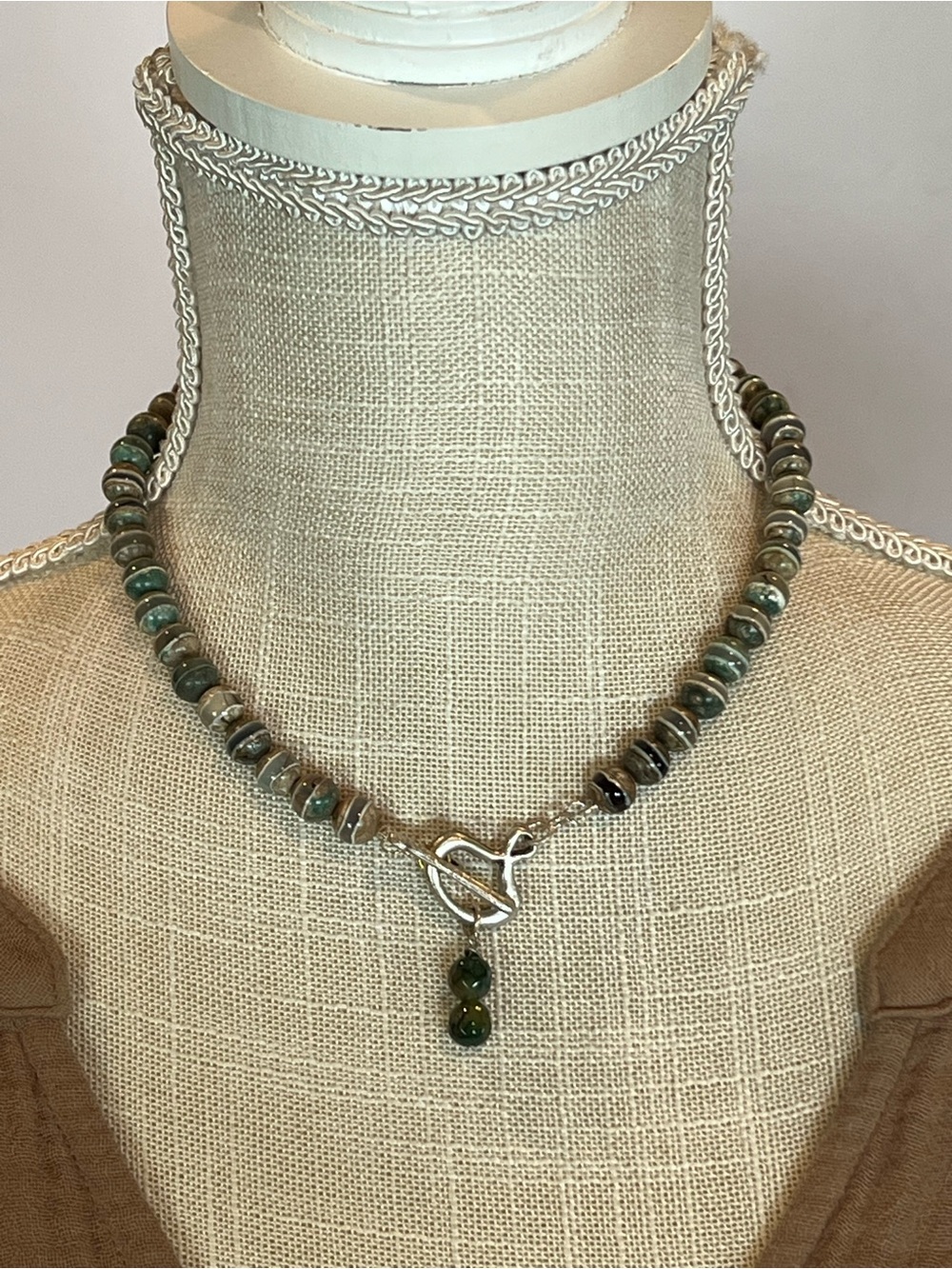 Dyed Agate Necklace